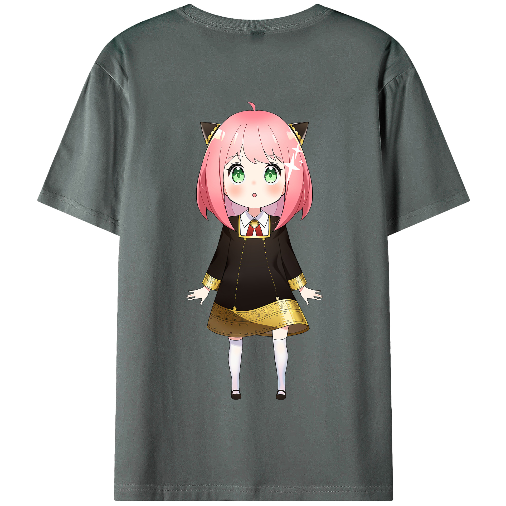 （画像用） SPY×FAMILY间谍家家酒 綿100％半袖Tシャツ（背面プリント）